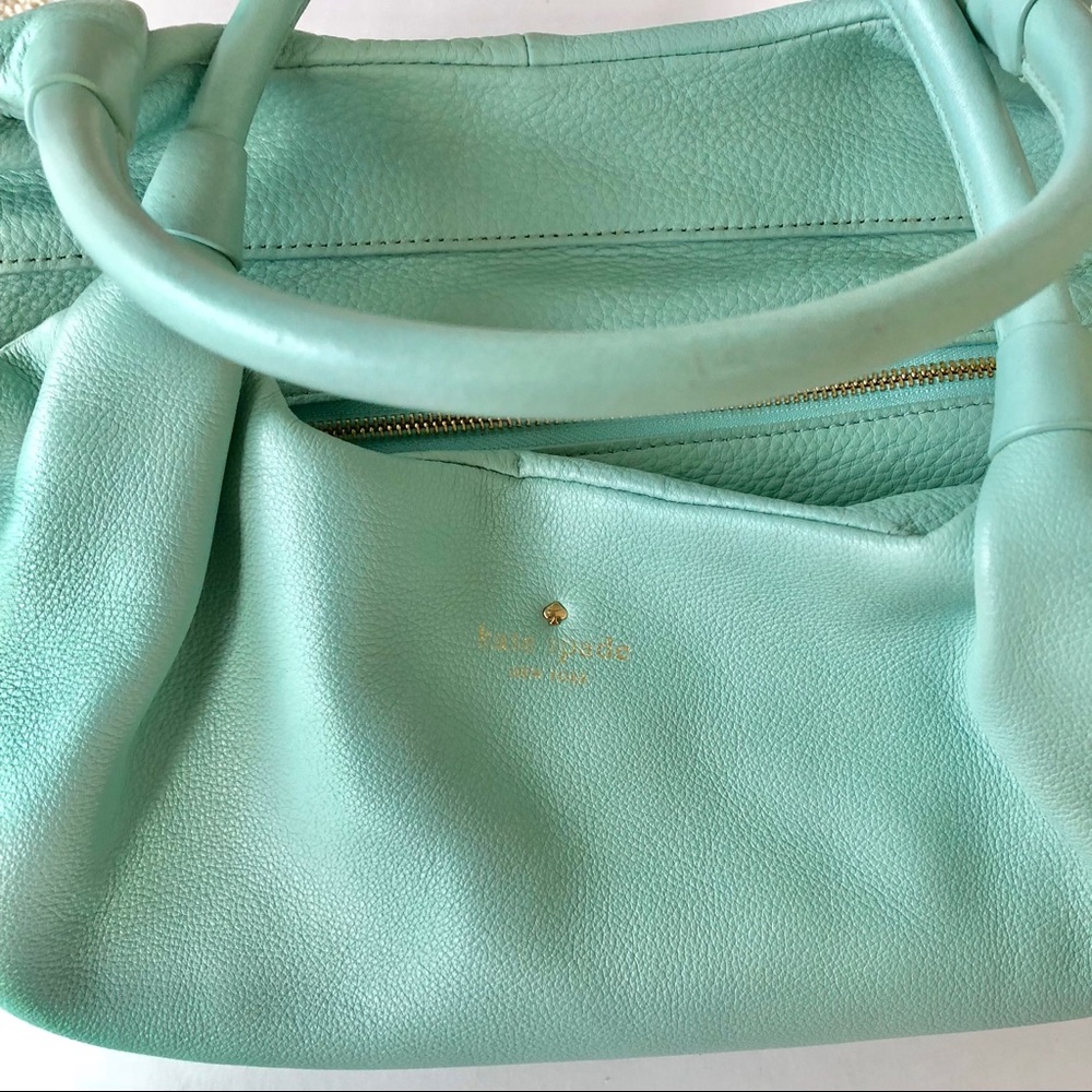 Genuine KATE SPADE handbag in Tiffany blue